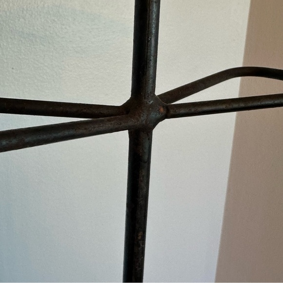 Metal Horse Shoe Umbrella Stand Fireplace Tool Holder Drink Stand Unique Rustic - Picture 5 of 16